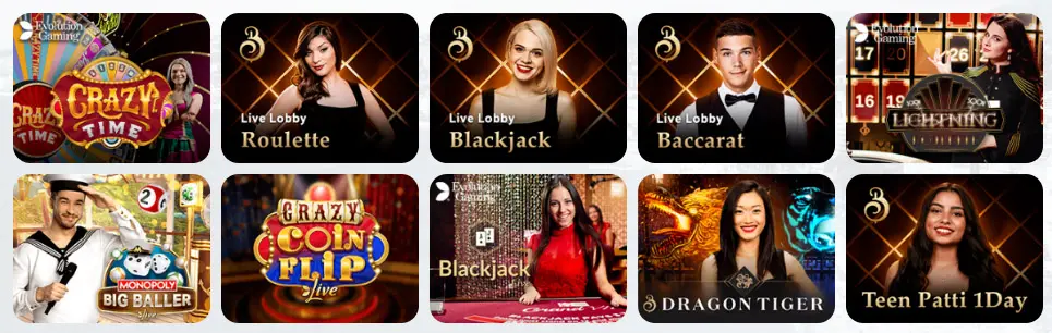 Jeux de casino en direct BETSTRO CASINO